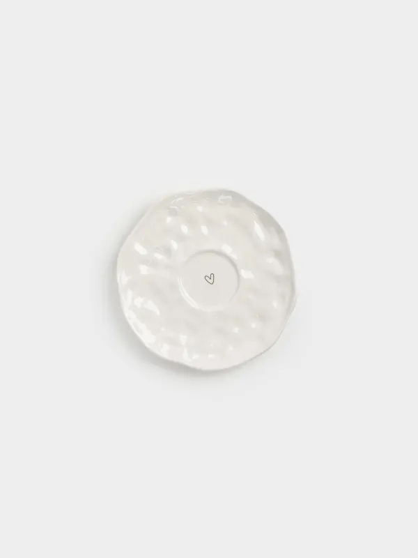 Пара чайная, 1 перс, 2 пр, 300 мл, керамика D, молочная, You're my cup of tea, Crumple amour, image-3