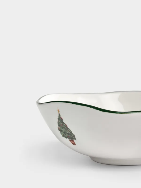 Салатник, 15x6 см, Нарядная елка, Christmas green, image-3