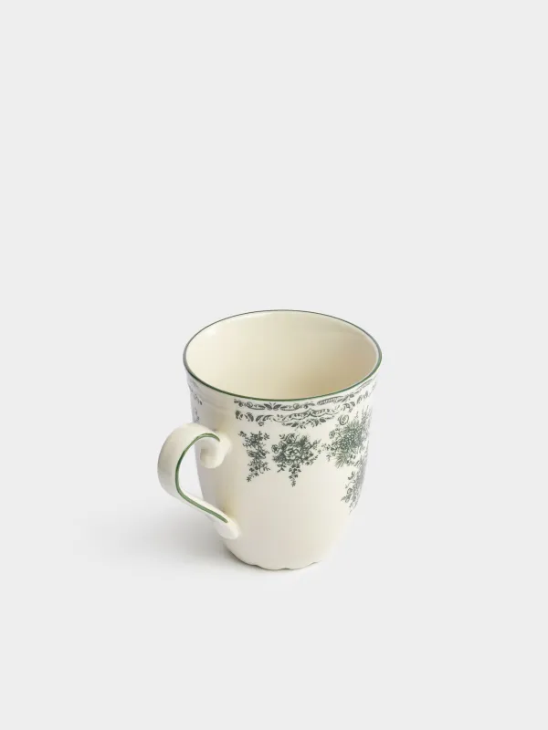 Кружка, 430 мл, Зеленые шишки, Conifer lace, image-1