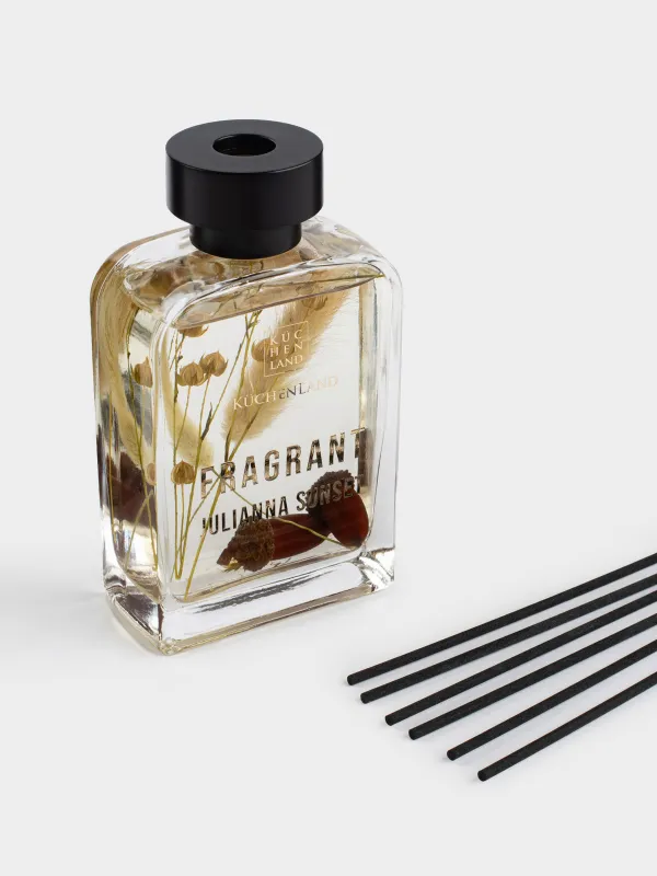 Ароматический диффузор, 200 мл, с сухоцветами, Julianna Sunset, Fragrant, image-3