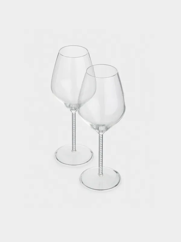 Бокал для вина, 2 шт, с жемчужинами, Crystal pearl, image-1