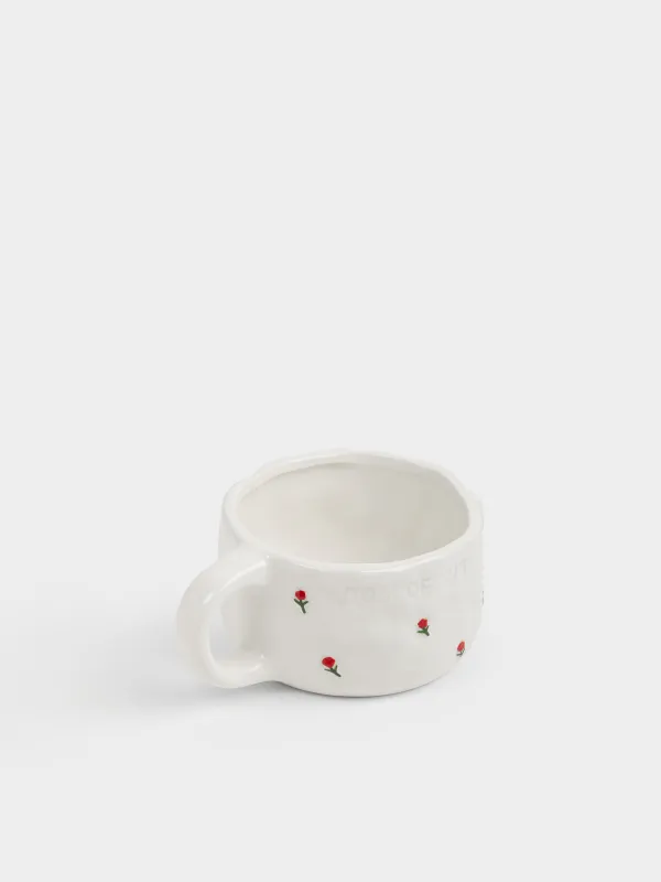 Кружка, 480 мл, Доброе утро, Crumple flower, image-1