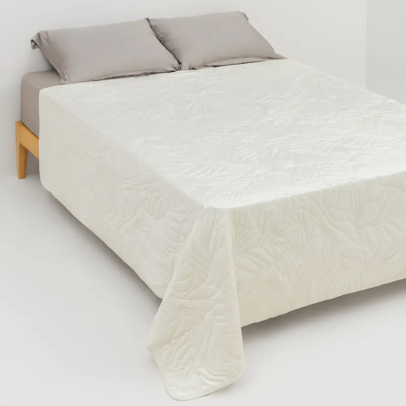 Покрывало, 220х240 см, вельвет/микрофибра, Stitch velvet