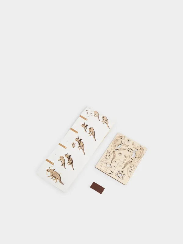 Набор для творчества, дерево, Dino, image-4