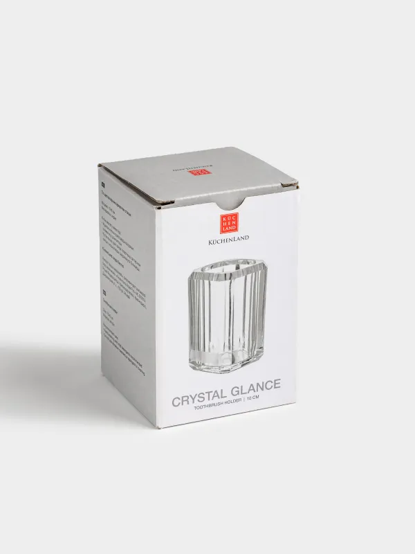 Стакан для ванной комнаты, 10 см, Crystal glance, image-6