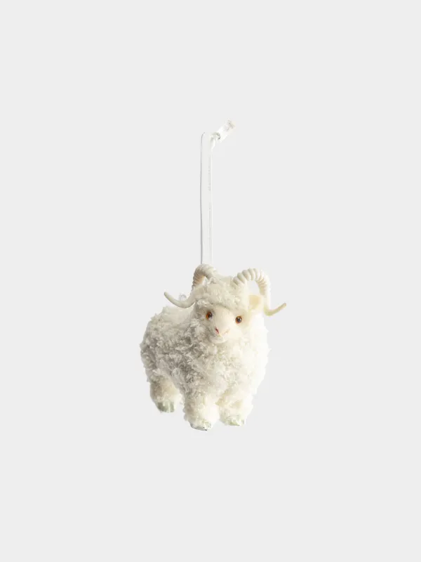 Игрушка елочная, 8х7 см, Баран, Figure cute, image-0