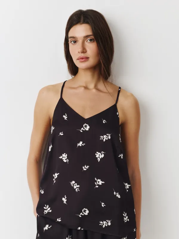 Топ женский, домашний, черно-белый, Leyra, image-0