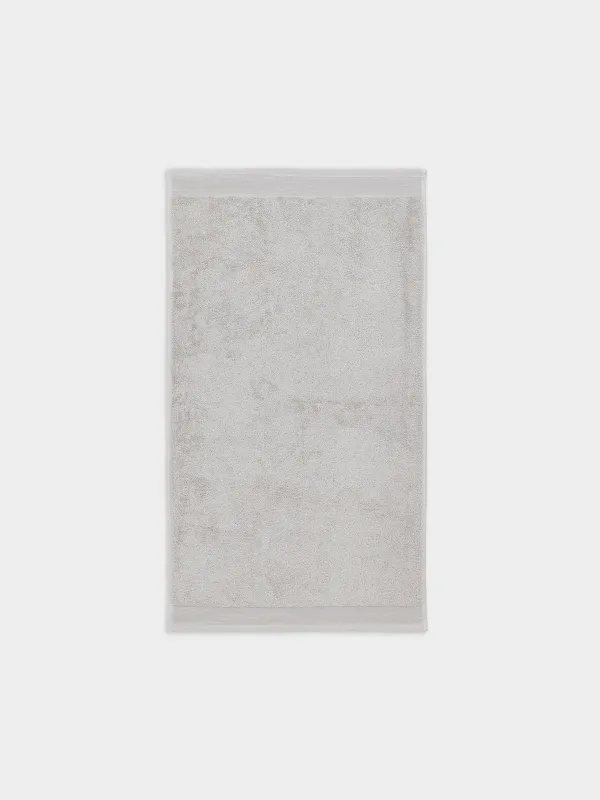 Полотенце, 50х90 см, хлопок, серое, Gentle cotton, image-4