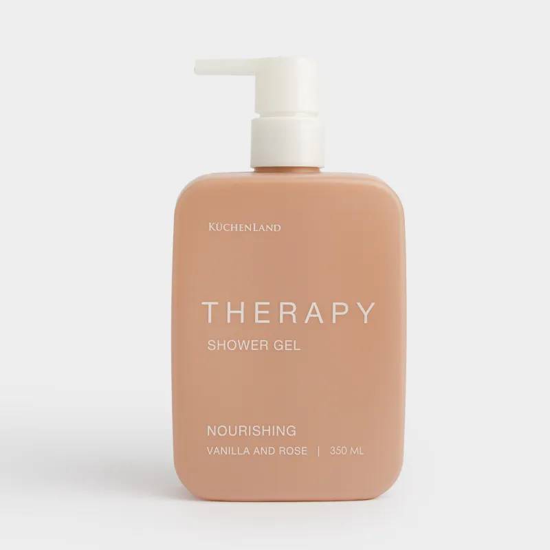 Гель для душа, 350 мл, питательный, Ваниль/Роза, Therapy								, image-1