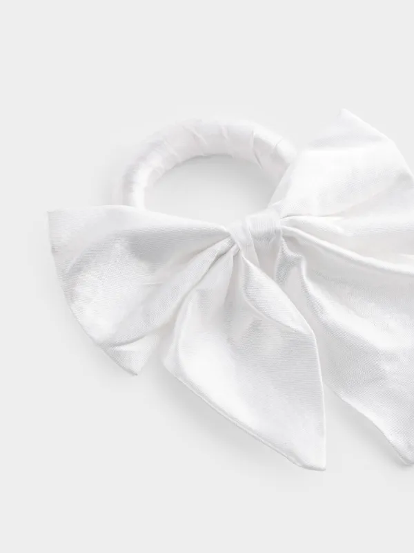 Кольцо для салфеток, 9 см, Бант, Bow satin, image-1