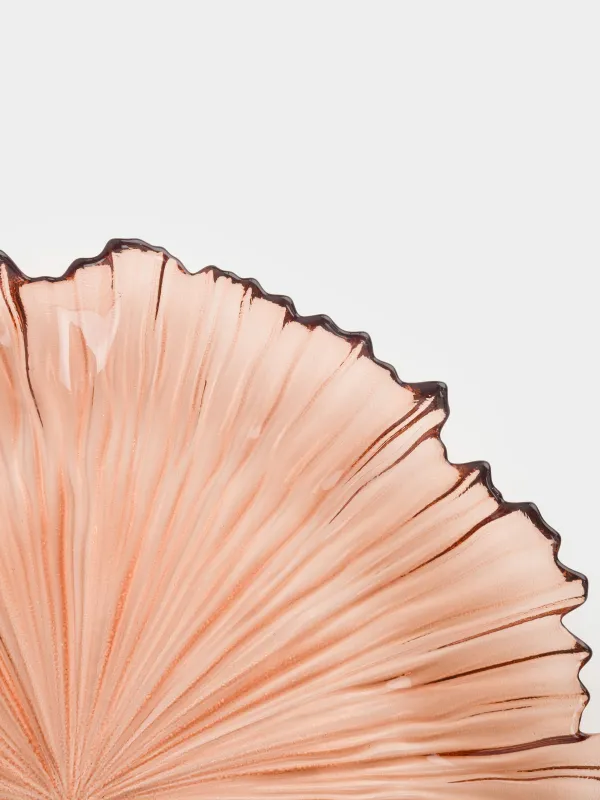 Тарелка обеденная, 28 см, стекло Р, коричневая, Verge, image-1