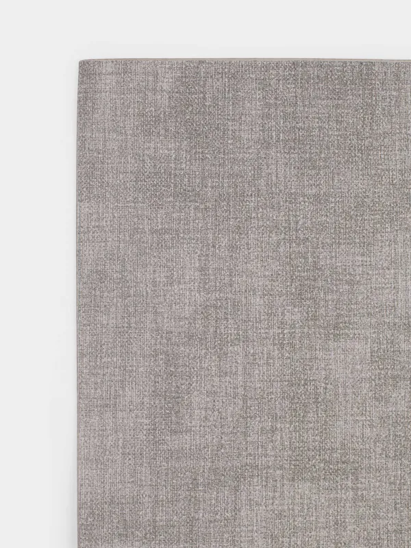 Салфетка под приборы, 30х43 см, полиуретан, прямоугольная, серо-бежевая, Rock, image-3