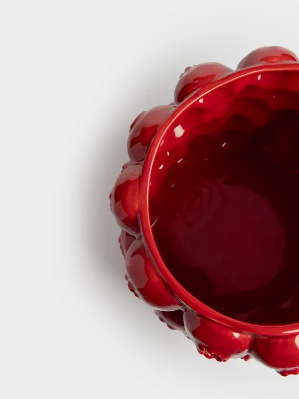 Ваза для цветов, 20 см, декоративная, Гранаты, Pomegranate, image-2
