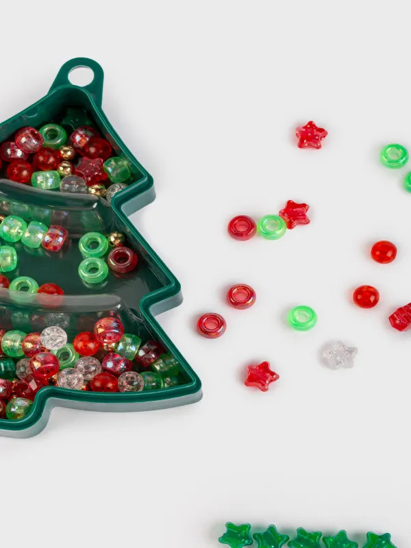 Набор для творчества, 12 см, создание украшений, пластик, Елочка, Creative armlet, image-1