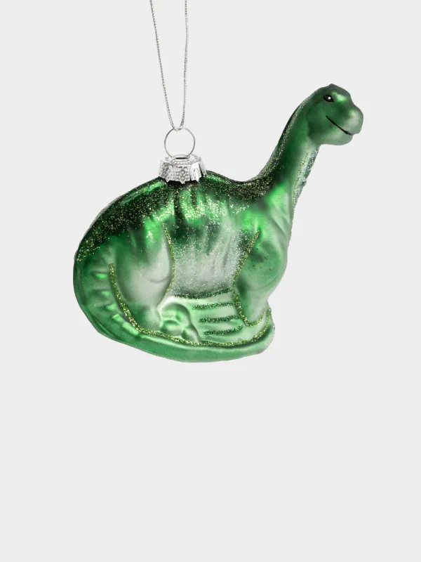 Игрушка елочная, 9х10 см, Динозавр, Figure christmas, image-1