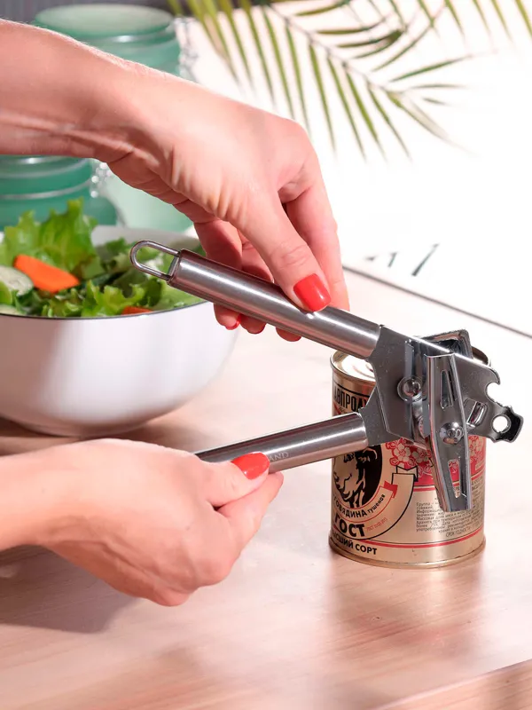 Открывалка для банок, 20 см, сталь, Spiro, image-5