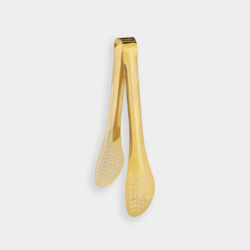 Щипцы кухонные, 24 см, сталь, золотистые, Device gold