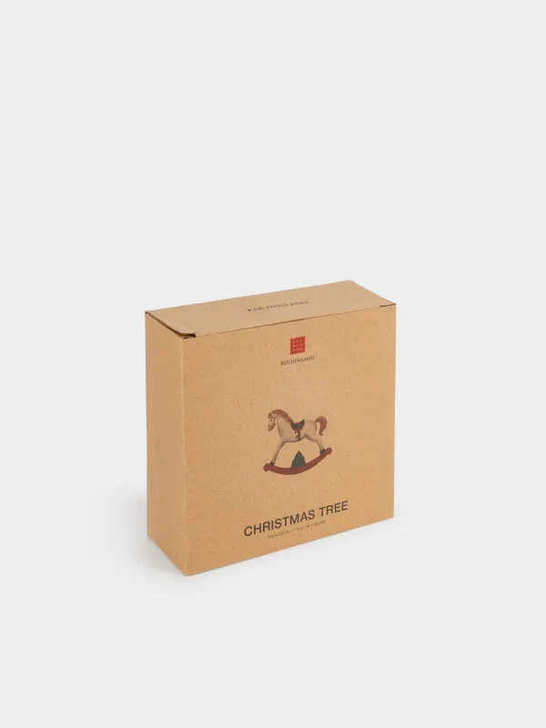 Салатник, 15x5 см, Лошадка, Сhristmas tree, image-4