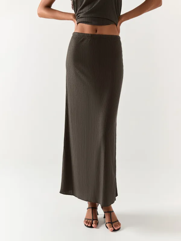 Юбка женская, с разрезом, Amitta, image-4