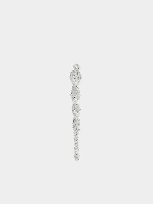 Игрушка елочная, 20 см, Сосулька в бусинах, Figure sparkle, image-0