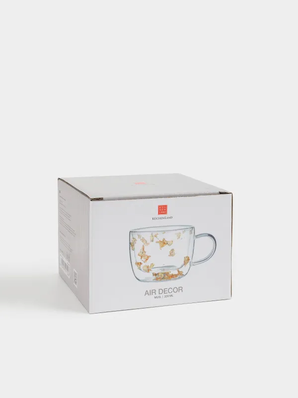 Кружка, 320 мл, стекло Б, Air decor, image-4