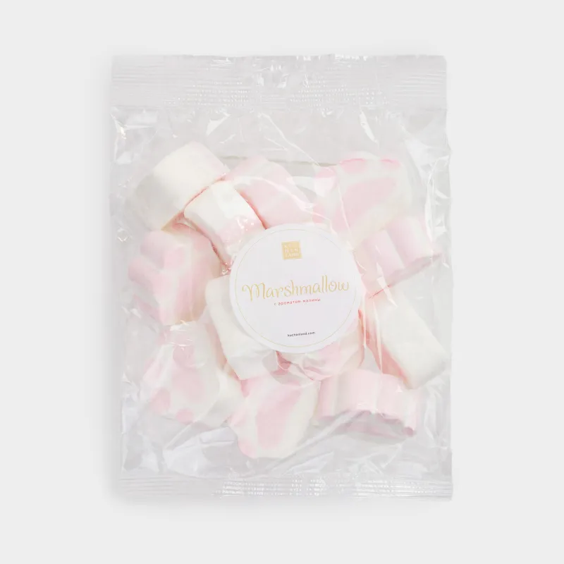 Маршмеллоу, 200 гр, фигурное, Малиновое, Лапа, Sweet life