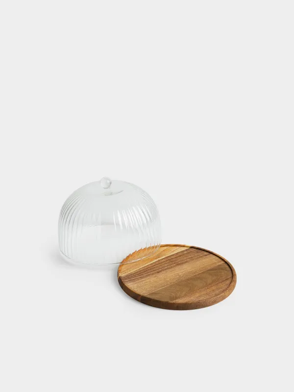 Блюдо с крышкой, 22х15 см, Ribby wood, image-3