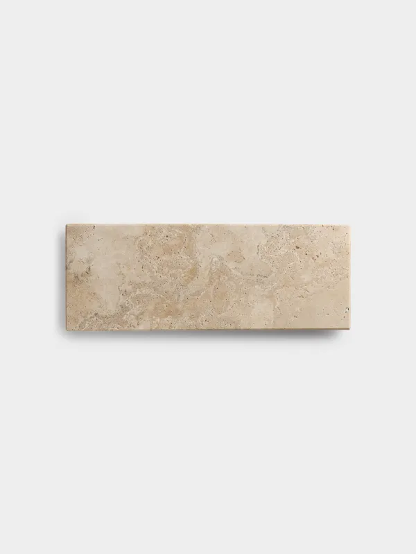 Блюдо сервировочное, 40x15 см, Travertine, image-4