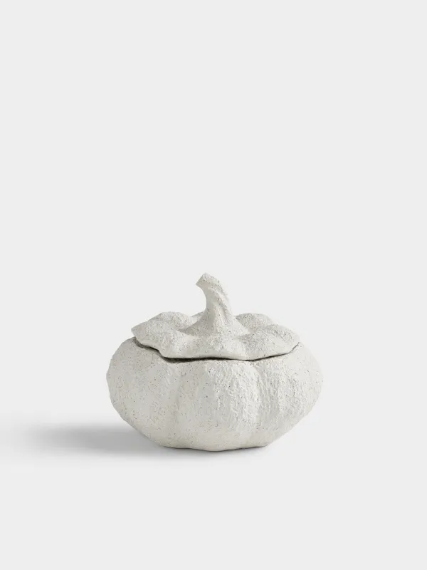 Свеча ароматическая, в подсвечнике, с крышкой, Аромат, Тыква, Pumpkin shape, image-0