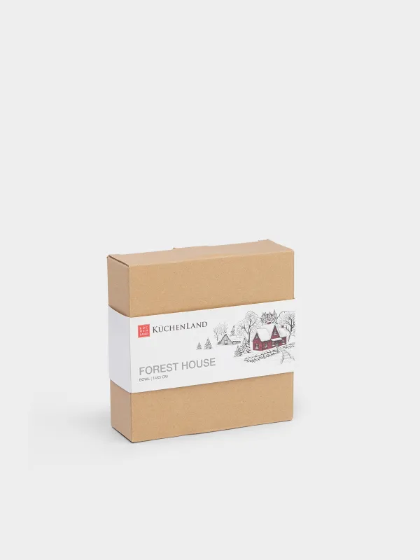 Салатник, 15х5 см, Дом в лесу, Forest house, image-5
