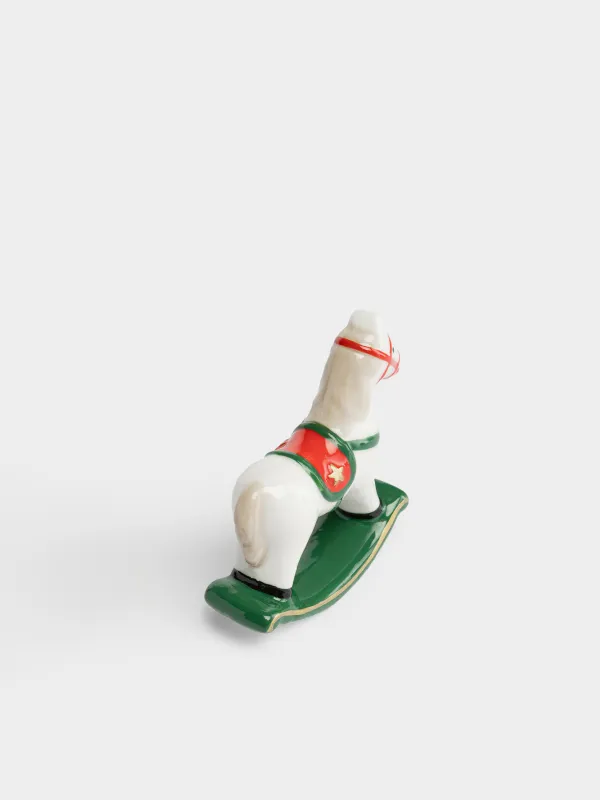 Статуэтка, 7 см, Лошадка-качалка, Antique horse, image-1