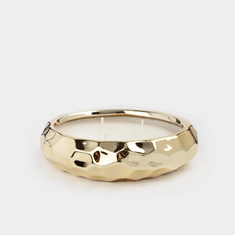 Свеча ароматическая, 13 см, три фитиля, в подсвечнике, керамика, Orangettes au Chocolat, Excellency