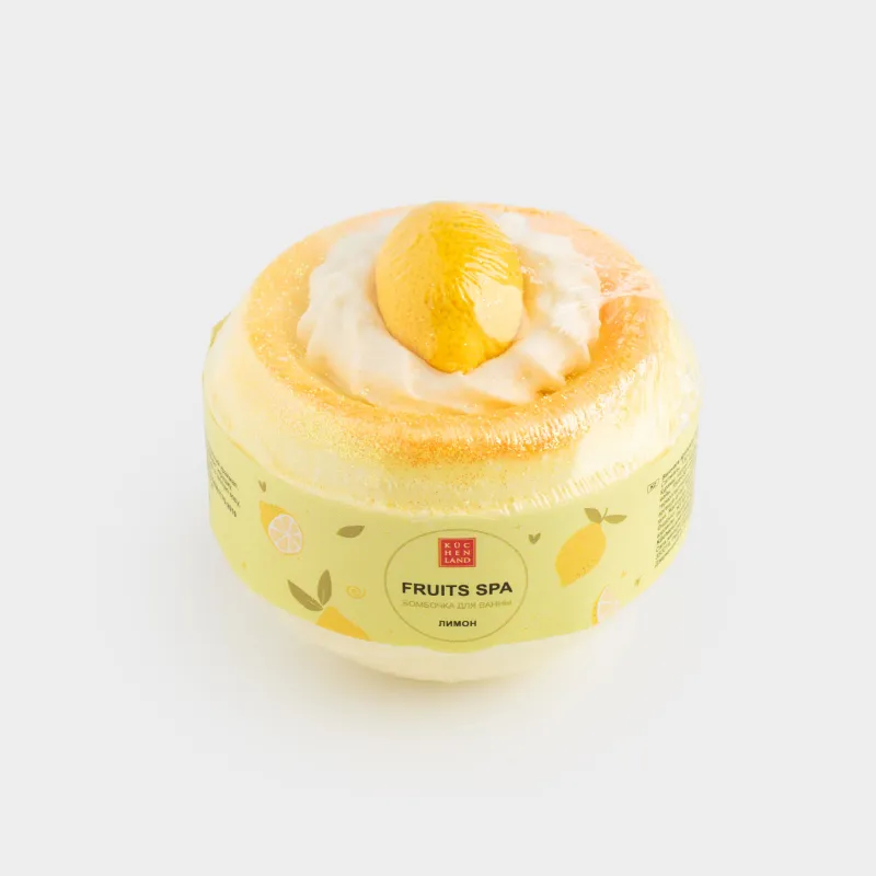 Бомбочка для ванны, с игрушкой, Лимон, Fruits spa, image-2