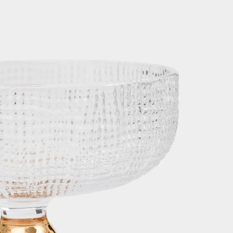 Креманка, 10 см, 280 мл, стекло Р, Grain gold, image-4