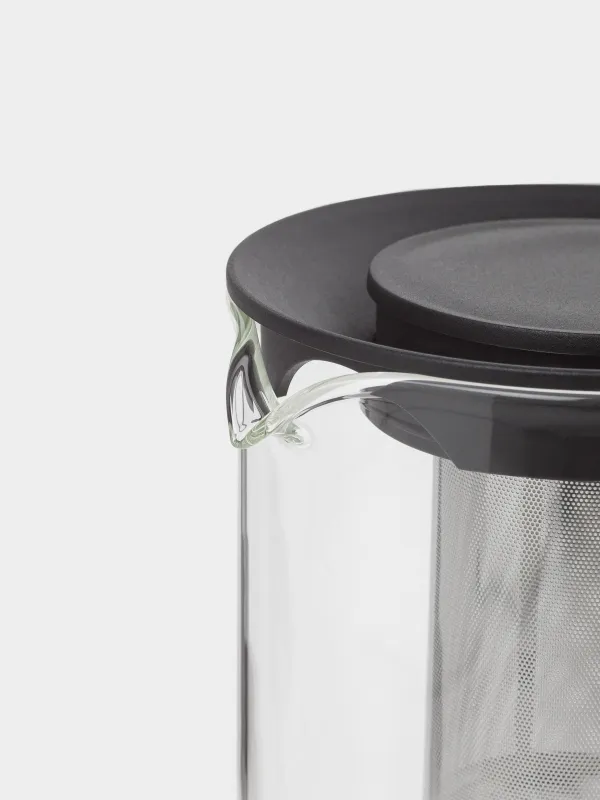 Набор чайный, 1 перс, 2 пр, стекло Б/сталь/пластик, Air, image-3