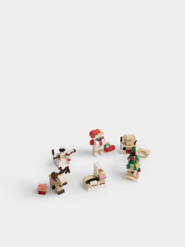 Конструктор, 18x8 см, Санта на олене, Hobby kids, image-2