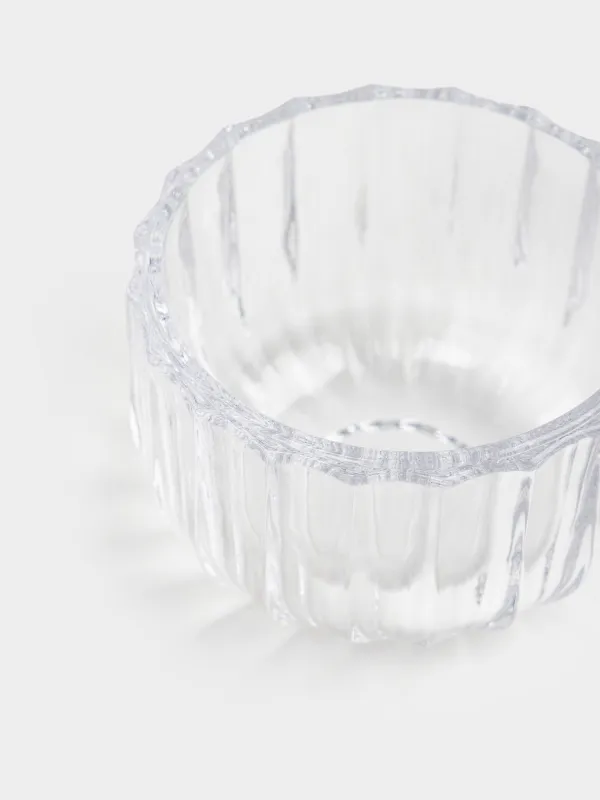 Емкость для хранения, 9х12 см, 170 мл, стекло Р/фарфор, Золотистый цветок, Ribby gold, image-3