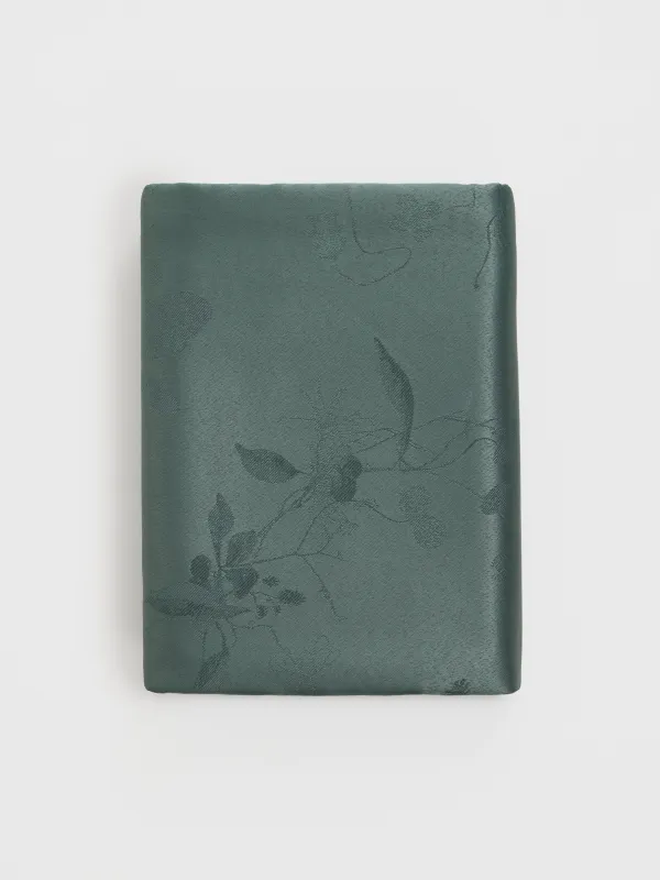 Скатерть, 160х160 см, из жаккарда, Цветы, Flora green, image-8