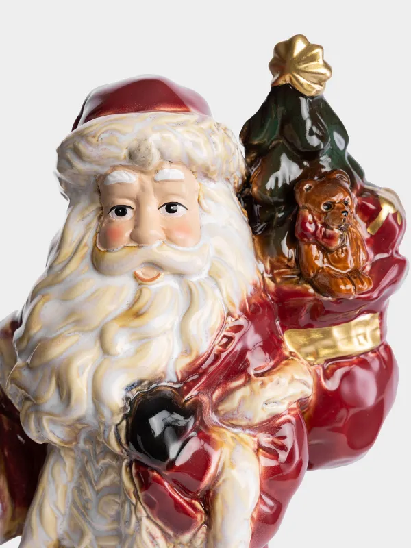 Статуэтка, 28 см, Дед мороз с мешком подарков, Christmas miracle classic, image-1