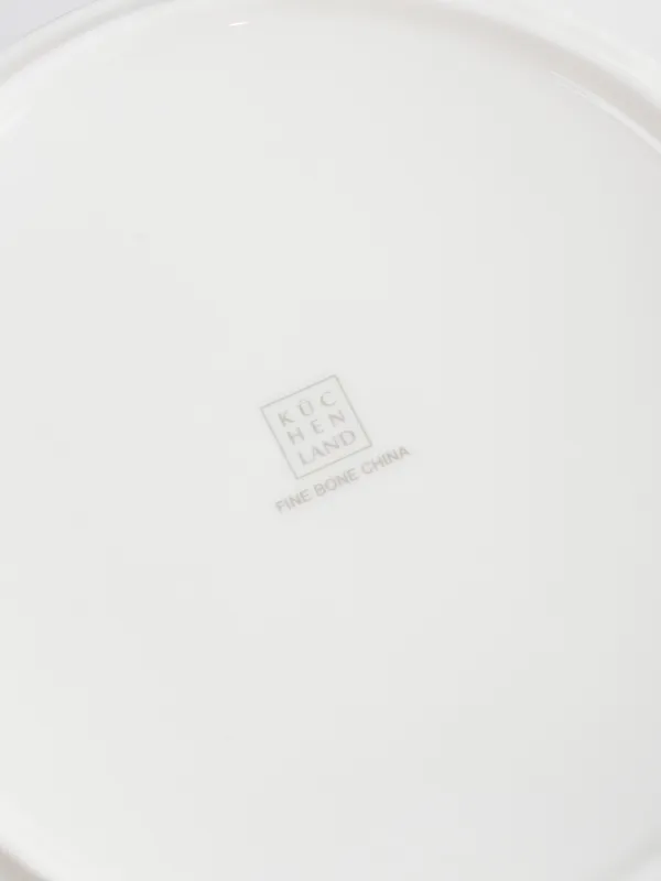 Блюдо, 20х6 см, с бортами, фарфор F, с серебристым кантом, Ирис, Antarctica Flowers, image-3