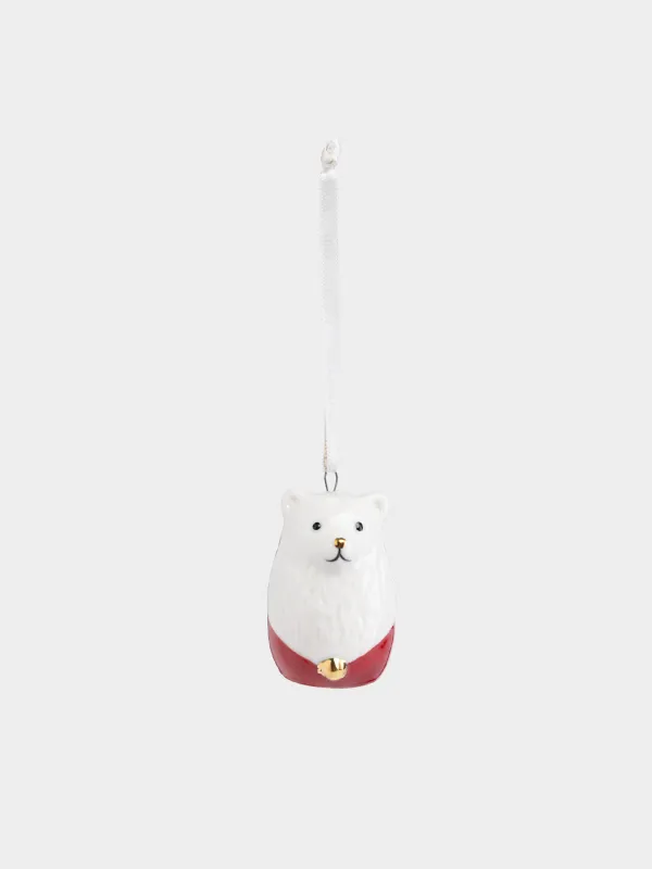 Игрушка елочная, 6 см, Медведь, Figure christmas, image-0
