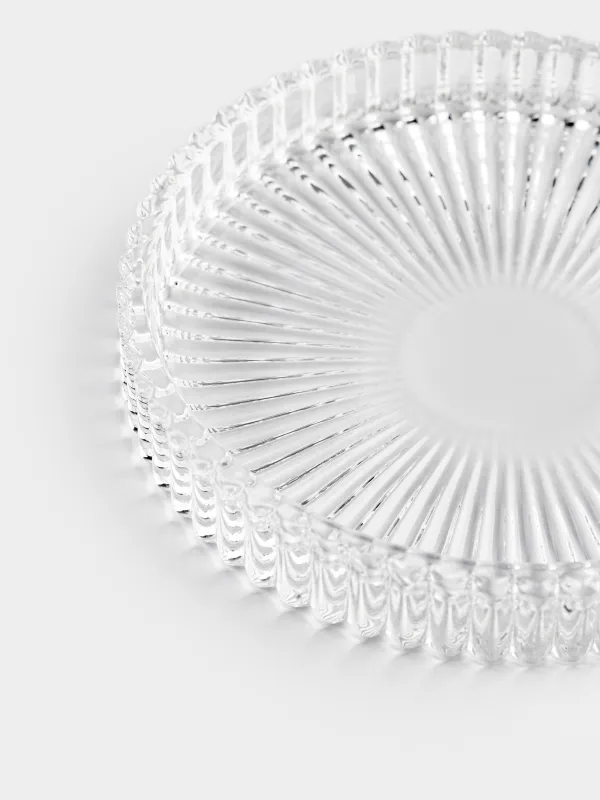 Подсвечник, 10x1 см, для цилиндрической свечи, стекло, Ribby, image-3