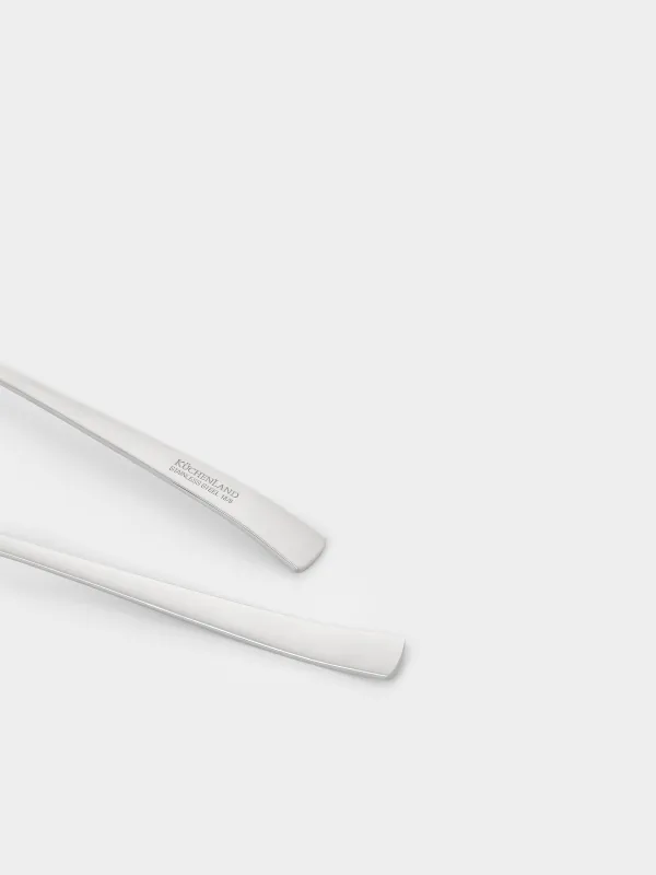 Приборы для сервировки салата, 24 см, 2 пр, ложка/вилка, сталь, Brugge, image-2