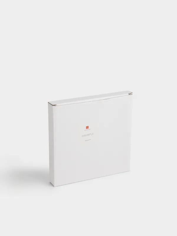 Тарелка закусочная, 24 см, керамика D, молочная, Волнистый край, Crumple, image-5