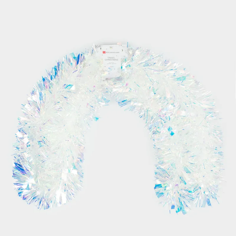 Гирлянда декоративная, 2 м, мишура, голограмма, Tinsel christmas, image-3
