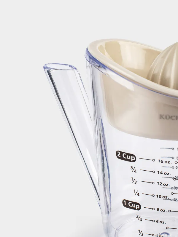 Соковыжималка для цитрусовых, 500 мл, с мерным стаканом, Extra-light, image-6