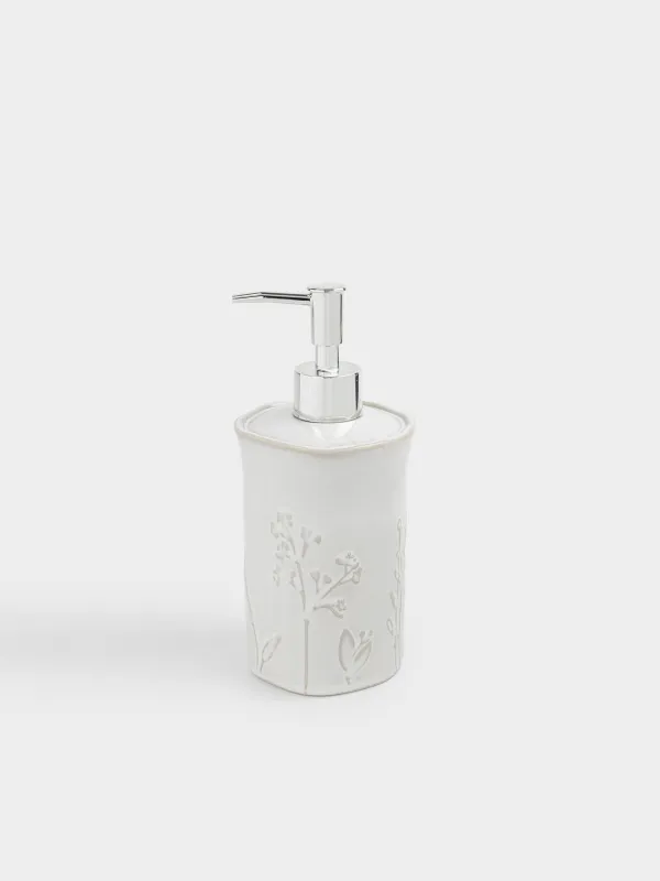 Диспенсер для жидкого мыла, 420 мл, Травы, Hebe, image-0