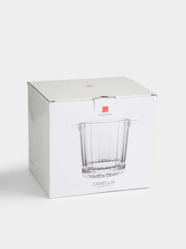 Ведро для охлаждения напитков, 17 см, с ручками, стекло Р, Camellia, image-4