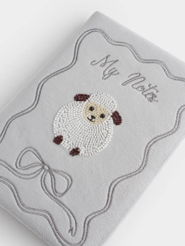 Блокнот для записей, 14х20 см, 80 листов, Овечка, Stationery lamb, image-3