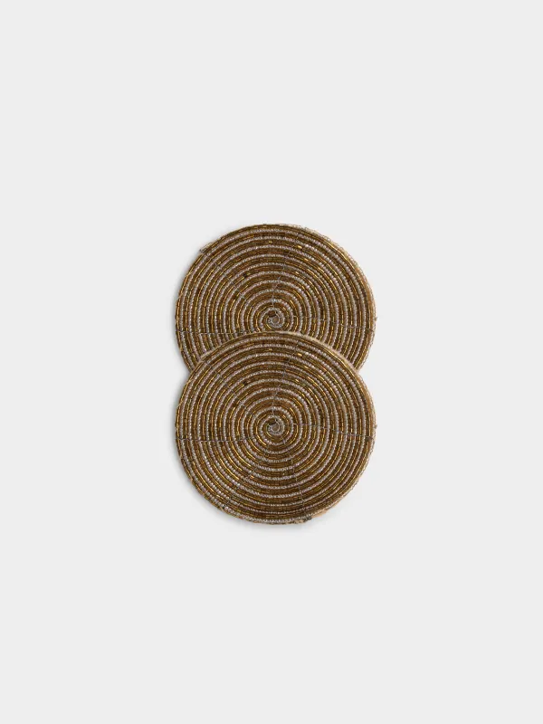 Подставка под кружку, 2 шт, Rotation beads, image-0